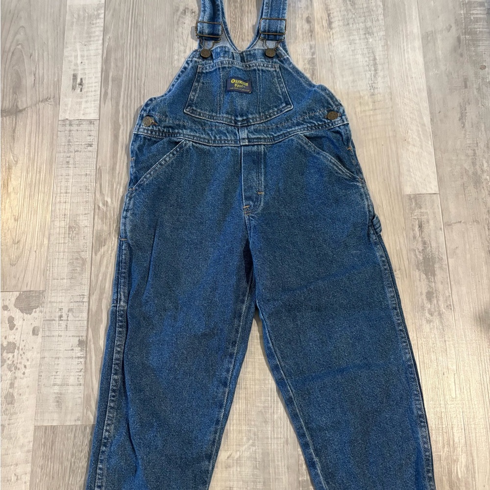 Vintage OshKosh B'gosh‎ Classic Blue Vestbak Denim
